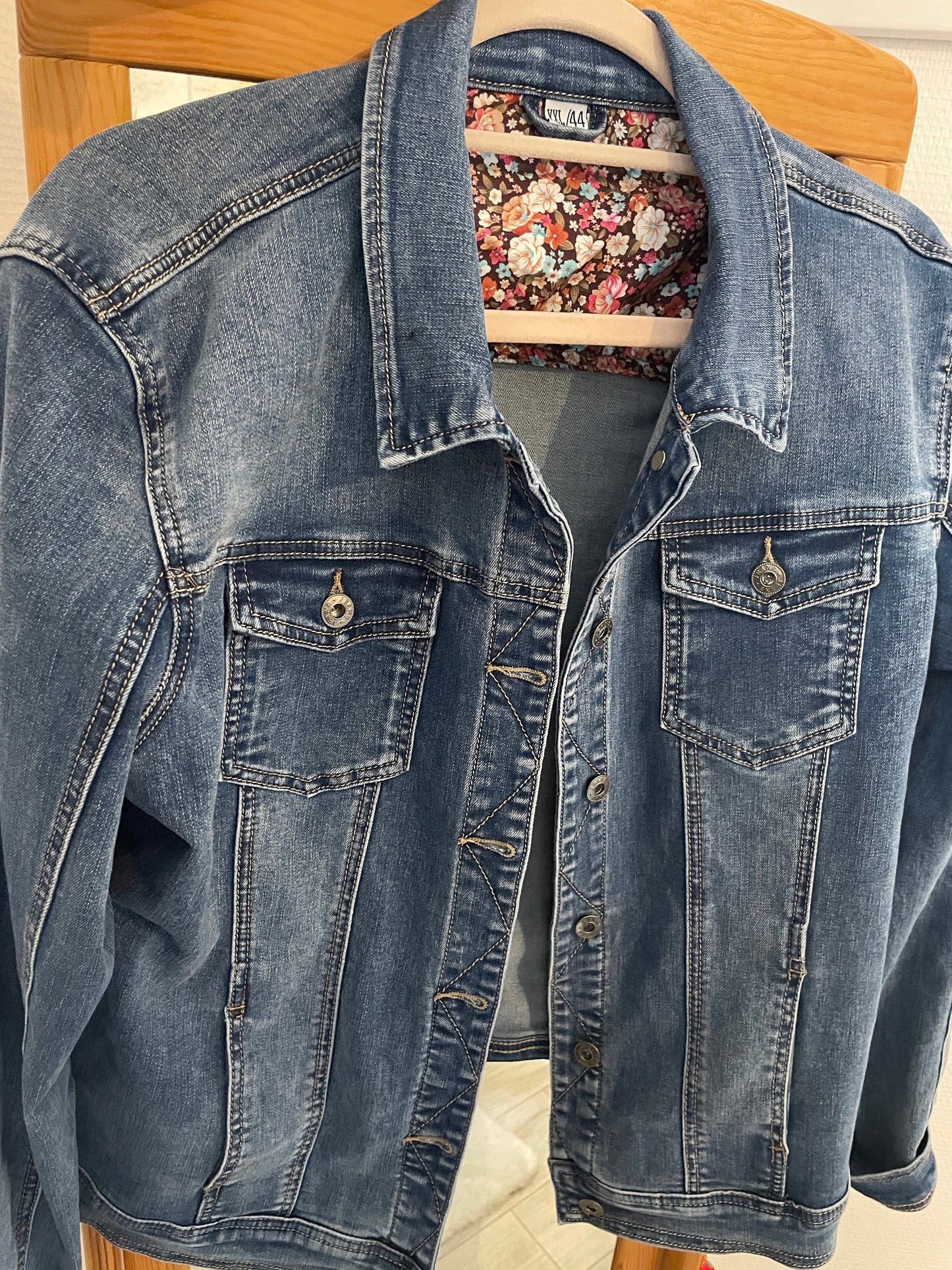 Veste en Jean SOFTY - Élégance Douce et Confort Absolu