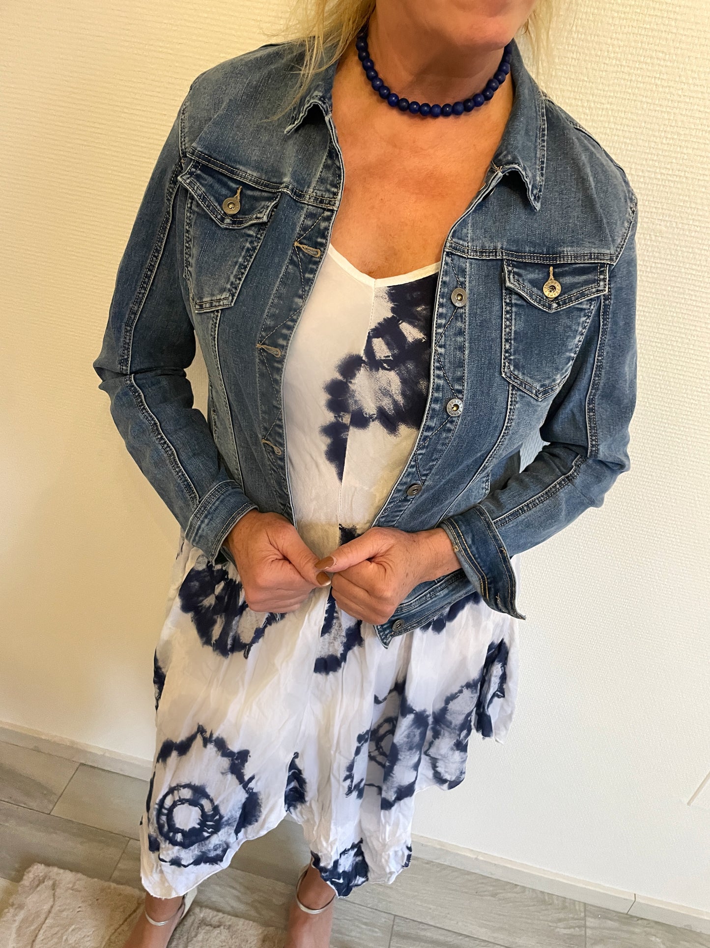 Veste en Jean SOFTY - Élégance Douce et Confort Absolu