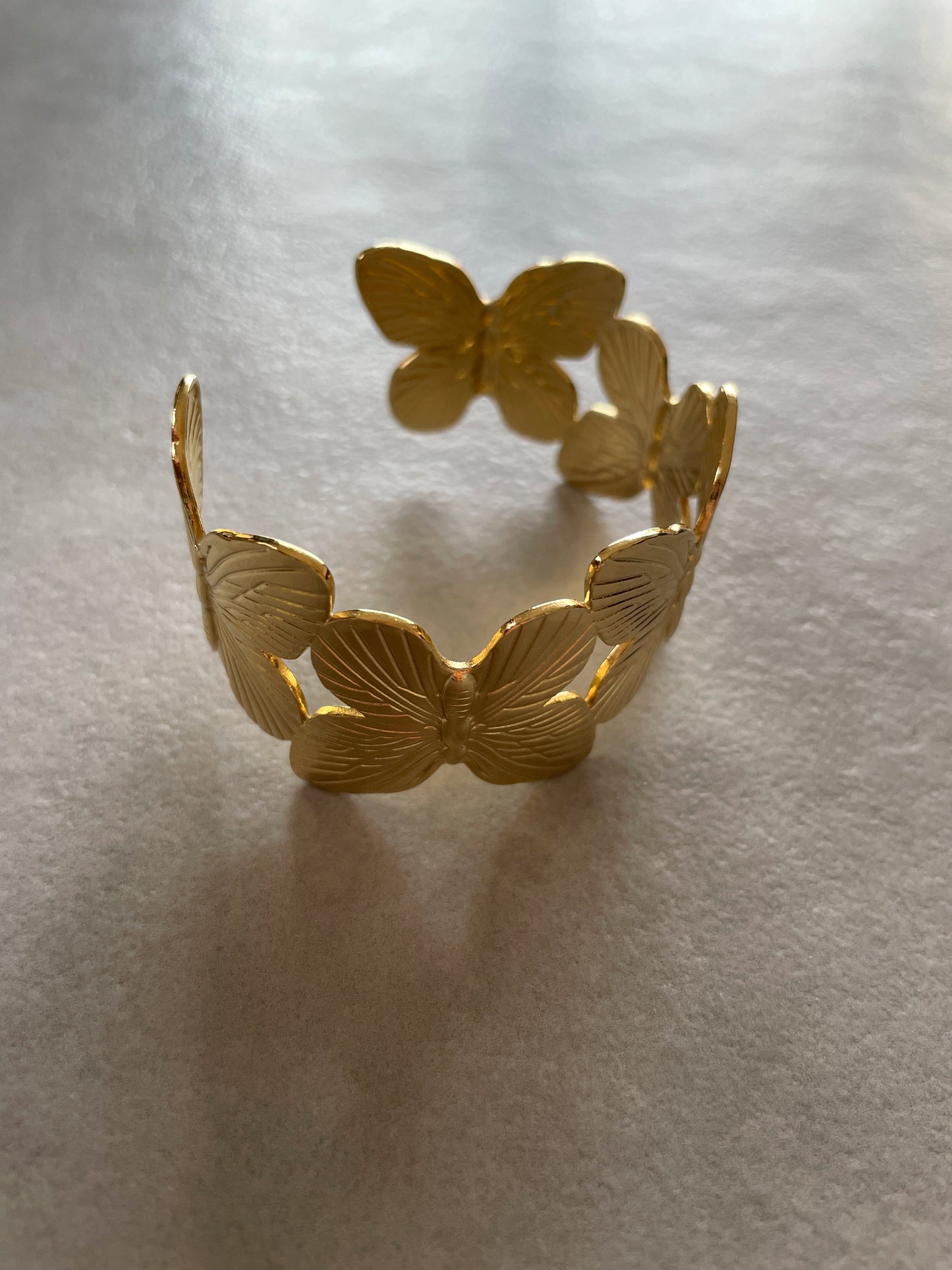 Bracelet ajustable BUTTERFLY - Doré